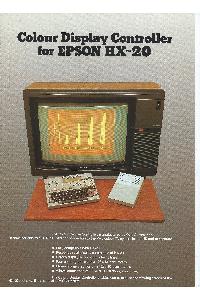 Epson - Color Display controller for HX-20